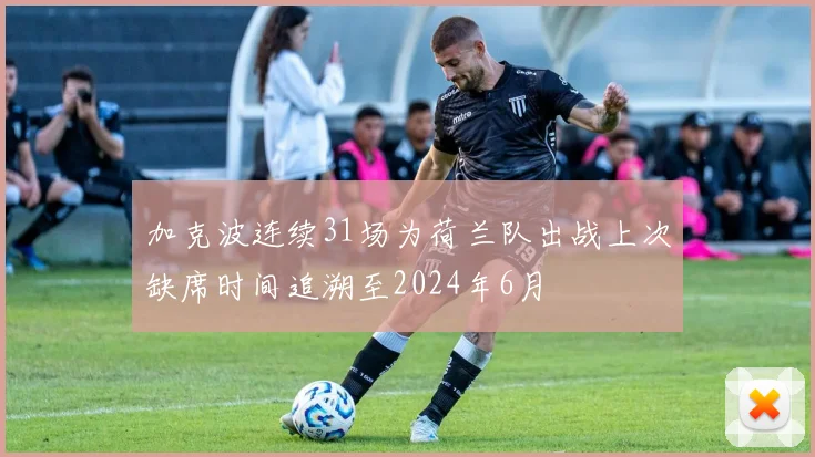 加克波连续31场为荷兰队出战上次缺席时间追溯至2024年6月